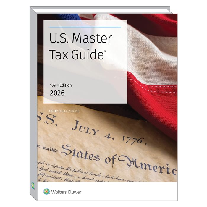 U.S. MASTER TAX GUIDE 2026      109th Edition
