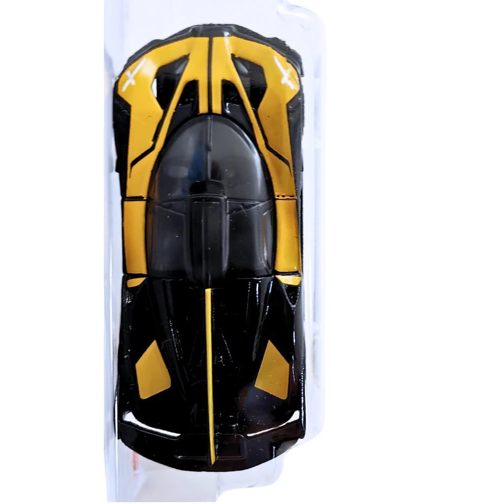 Hot Wheels Model, Schwarz, Gelb, 11 cm - Image 4