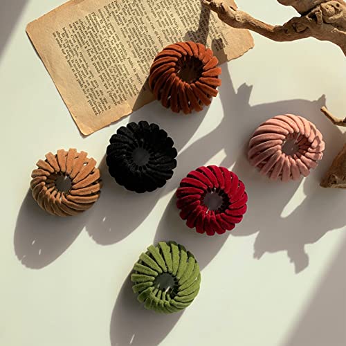 7Pcs Bird Nest Magic Hair Clip, Zabernim Hair Holder, Zabernim Birds Nest Magic Hair Clip, Lazy Birds Nest Plate Hairpin For Thin Hair #TOP3