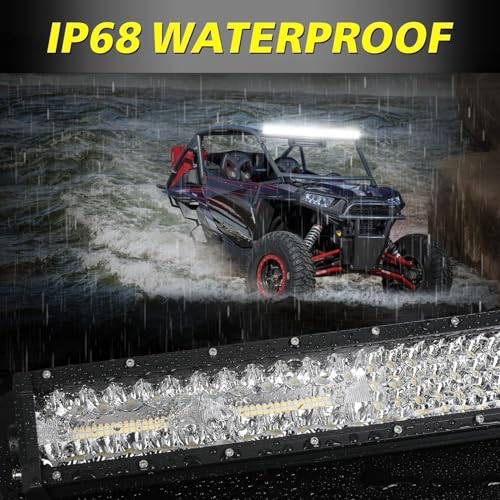 Image of 30 Inch LED Light Bar 230W Combo Quad Row Off Road Driving Light