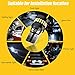 CCAUTOVIE 12PCS 194 168 T10 W5W Bombillas LED para el interior del...