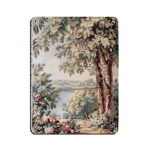 Aubusson - Tapiz retro de metal, letrero de estaño, arte elegante, retro, pintura de hierro, bar, cueva, cafetería, familia, garaje, póster decorativo de pared, 30 x 40 cm