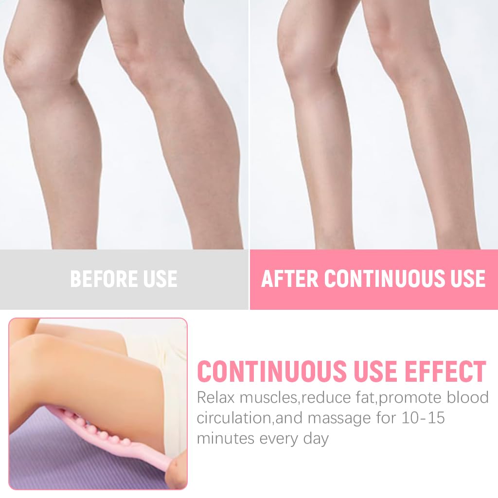 Hannea® Guasha stick massage tool, 8 beads lymphatic drainage massage sticks, stomach cellulite massage, fascia blaster body guamasha tool for anti-cellulite, pain relief Hannea® Guasha stick massage tool, 8 beads lymphatic drainage massage sticks, stomach cellulite massage, fascia blaster body guamasha tool for anti-cellulite, pain relief