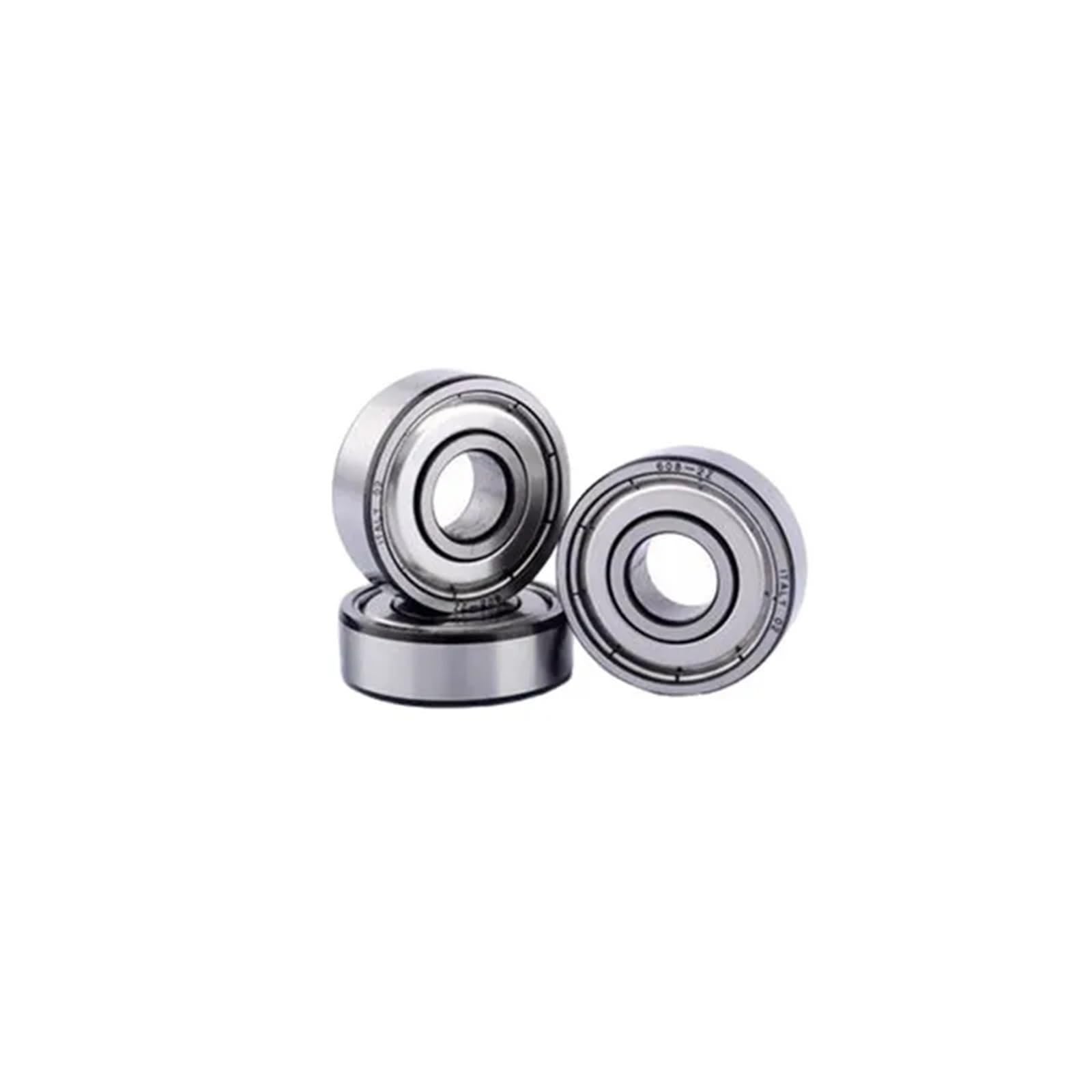 10 Uds rodamiento rígido de bolas 8 * 22 * 7 8x22x7 MM 608 ZZ doble blindado miniatura acero alto en carbono solo 608ZZ ABEC-7