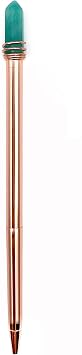 Snifty SPC003 Mystic Crystal Adventurine Aqua Green Fancy Pen