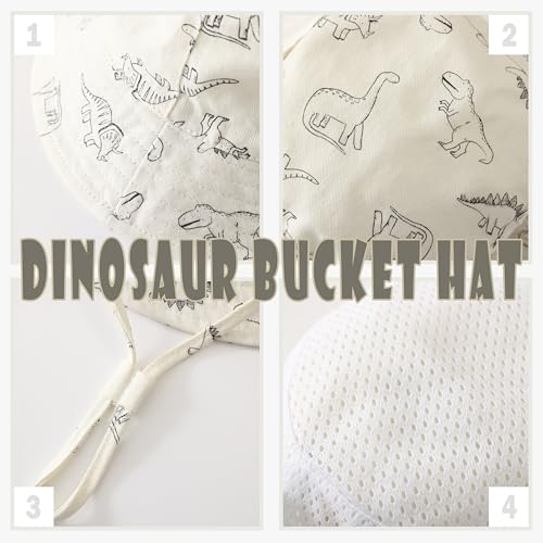Urban Virgin 2-Packs Baby Sun Hat UPF 50+ Sun Protective Toddler Bucket Hat Summer Kids Beach Hats4