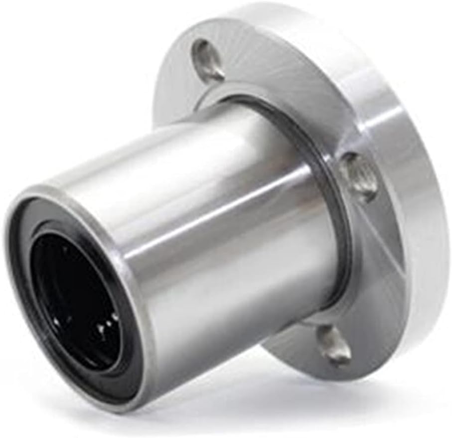 Linear Bearing 1pc LMF60UU Round Flange Linear Ball Bearing 60mm LMF60 for 3D Printer LMF60UU Bearings Linear Ball Bearings