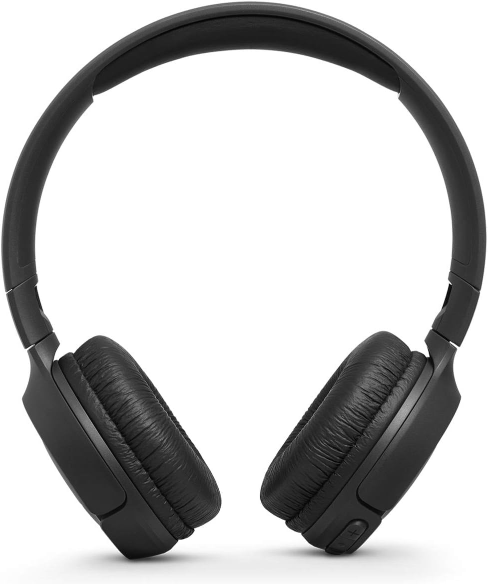 ElloGear Tune 500BT Wireless On-Ear Headphones with Black Velvet Storage Pouch - Tune 500 BT for iPhones and Android Devices