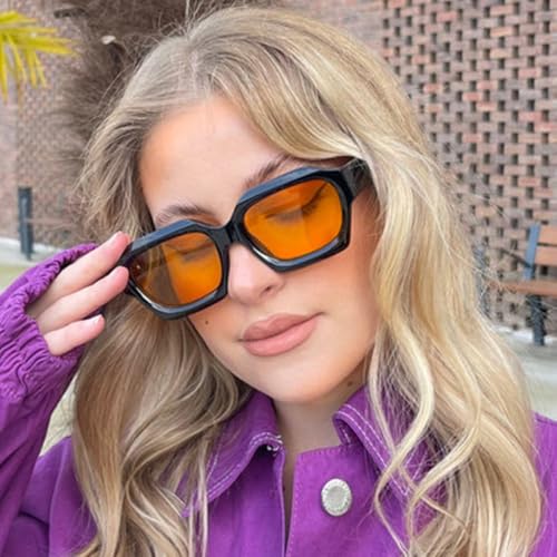 Irregular Sunglasses Men Women Trending Male Shades Retro Polygon Female Sun Glasses UV4002