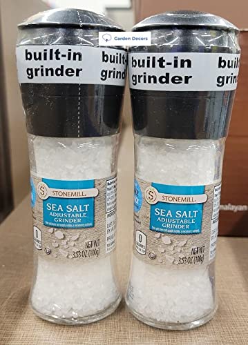 Sal marina Stonemill con molinillo 100 g pack 2 miniatura 1
