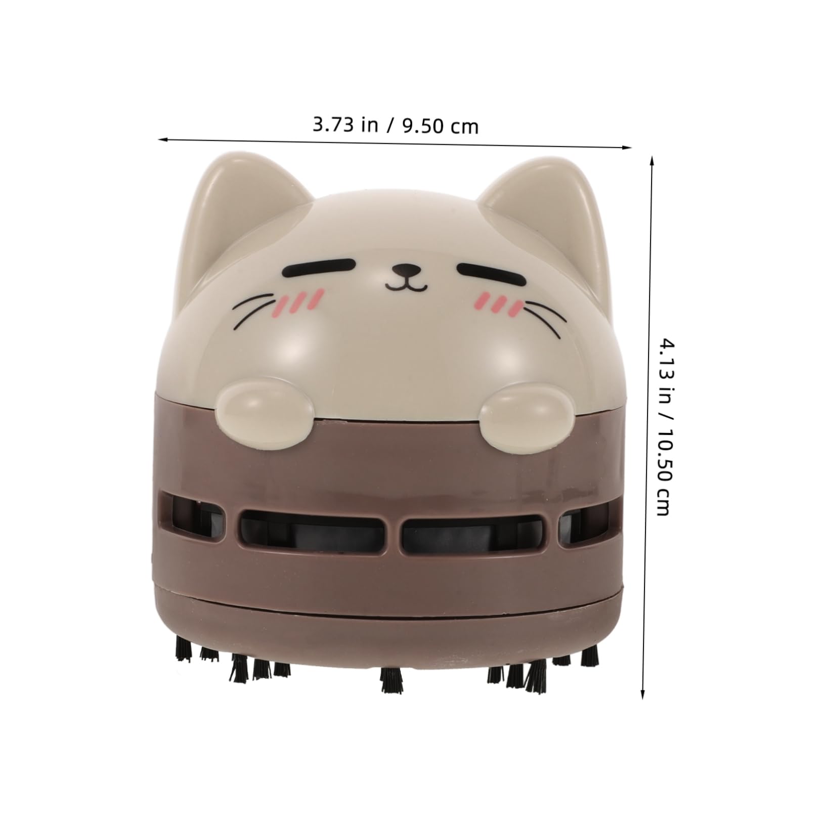 Cabilock Mini Cordless Vacuum Cleaner Cute Animal Design for Desk USB Rechargeable Powerful for Cleaning Crumbs Dust and Lint Office Your Car