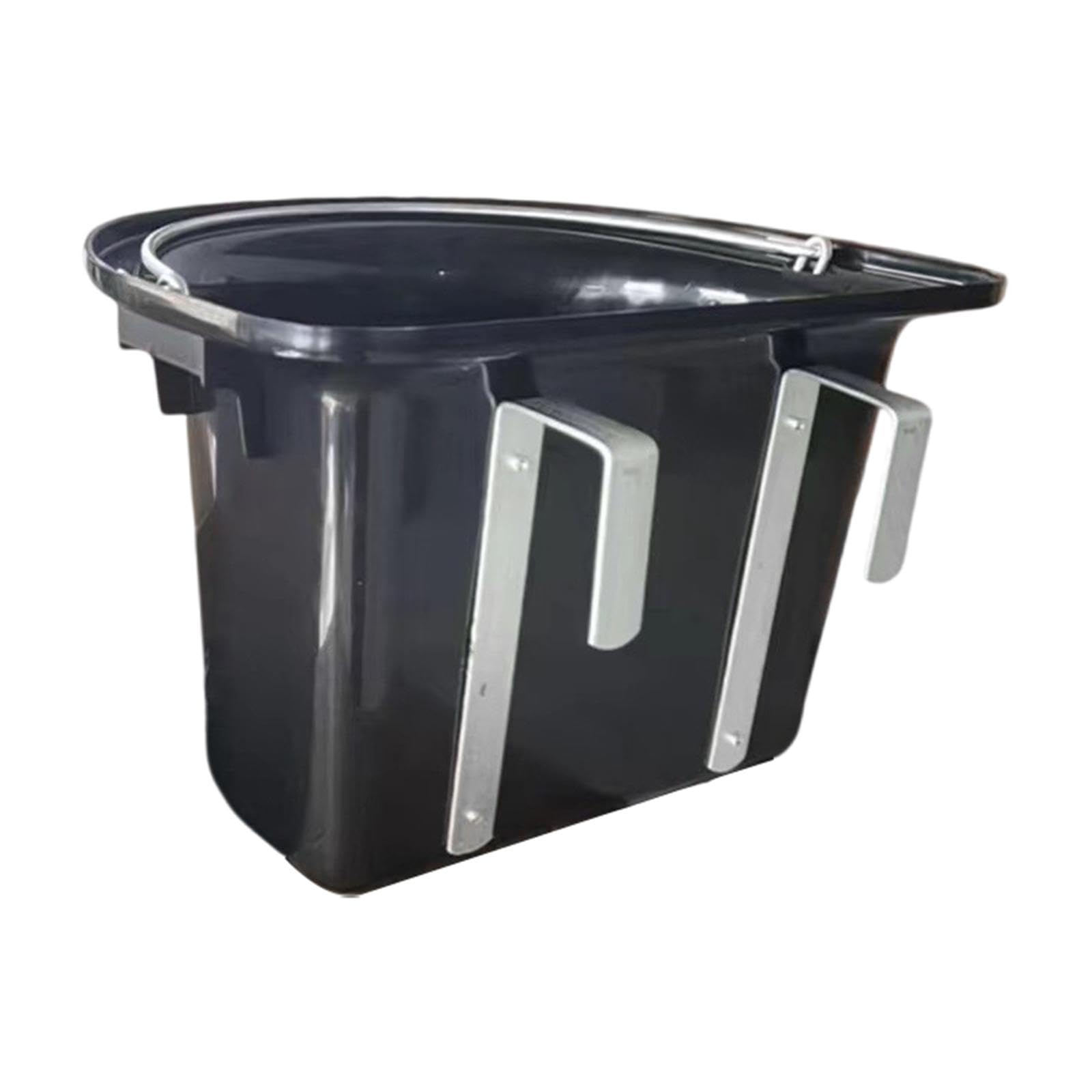 Comedero para Caballos, Grande, Fácil de Limpiar, Práctico para Comer, Cubo de Comida para Caballos, para Ganado Vacuno, Cabras Y V