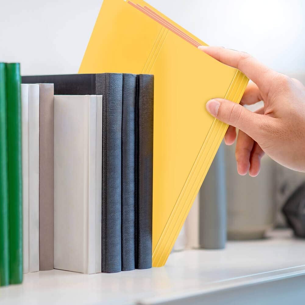 Corslet 6 rozszerzanych teczek na dokumenty z 5 kieszeniami, organizer, plastikowy organizer w formacie A4, do użytku osobistego, organizacji wielu projektów, dla nauczyciela i biura