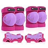 GIEMIT Schoner Inliner Knieschoner Kinder Ellenbogenschützer Protektoren Knieschutz Sport ab Jahre 2 3 4 5 6