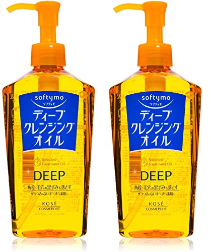 Kose Softymo Aceite de limpieza profunda, 230 ml, fabricado en Japón (230 ml x2)