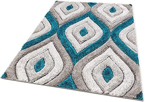 Image of Shaggy Carpet for Living Room 8X10 FEET Fluffy Plush Area Rug, Thick Fur Floor Carpet Modern Cozy Rug for Home Decor, Kids Room Bedside Hall, Durable Comfortable Shaggy Rug (Ivory-Yellow X)