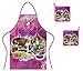 Grembiule + 2 presine Tessuto Cotone Vino bacco Italy Prodotti Italiani