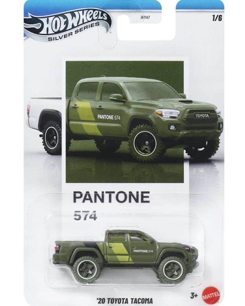 Hot Wheels '20 Toyota Tacoma 1:64 Scale Green - Image 1