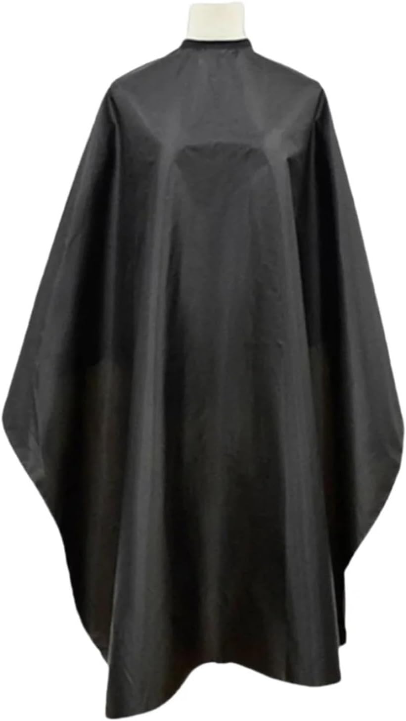 Snap Button Waterproof Hairdresser Apron Haircut Capes Salon Proof Styling Cloth Cutting Cape Gown