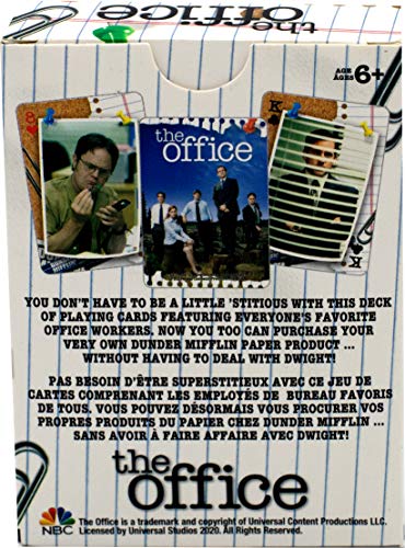 Baraja de Cartas The Office Póker Tamaño Oficial miniatura 3