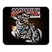 Produktbild Mousepad Computer Notepad Büro Vintage Rockabilly Schädel Reiten Classic Chopper Home School Game Player Computer Arbeiter Zoll