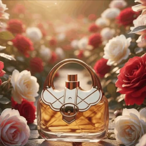 PURSE STRING EDP 100ml Ladies Perfume | Luxury Long Lasting Perfume for Women | Floral Amber & Oriental Woody Gourmand Ladies Fragrance | Elegant Gold Purse Bottle Gift Set for Her - Image 6