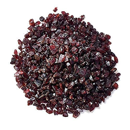 Gempires Natural Raw Red Garnet Gemstones For Jewelry Making, Assorted Loose Stones, January Birthstone Gemstone (Red Garnet 25 Carat) #TOP1