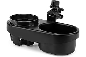 Universal Fit Stroller Snack Tray with Cup Holder