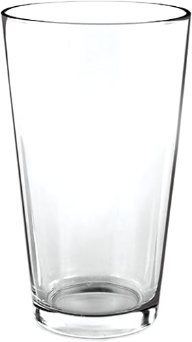 True, 16 onzas IPA, Pale Ale, Pilsner, o Lager, vaso de cerveza básico, transparente, juego de 1, 1 unidad (paquete de 1), pinta estándar