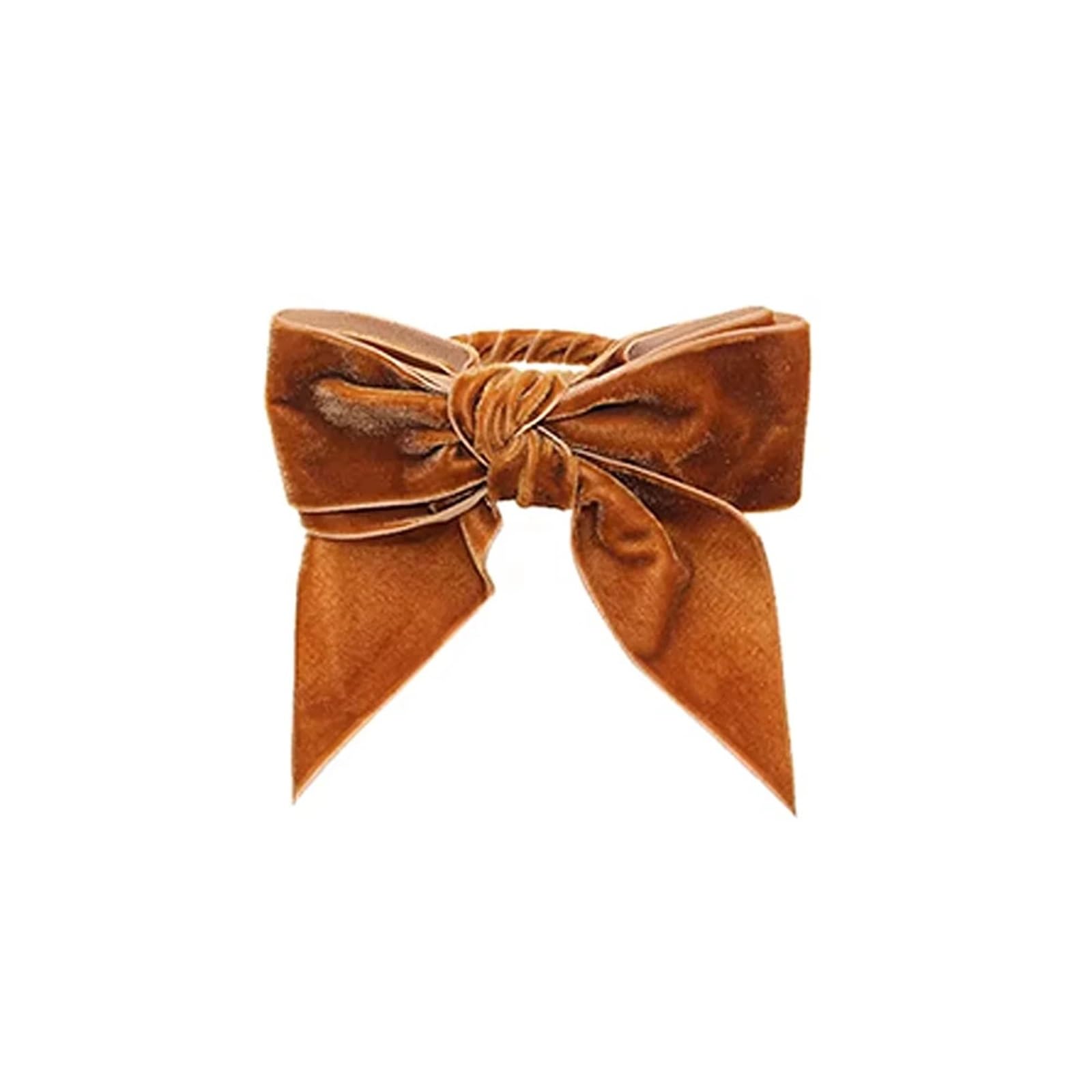 8Pcs Bow Napkin Rings Handmade Velvet Serviette Buckles Holder For Christmas Holidays Dinners Party Decorations for Wedding Banquet Dinner