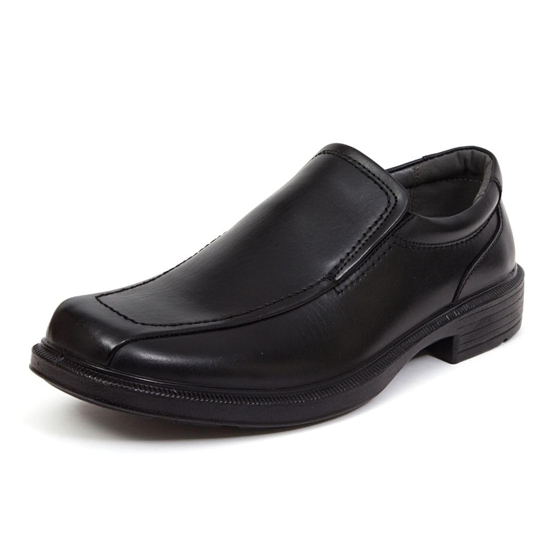 Deer Stags Men's Greenpoint Dress Shoes Comfortable Slip On Formal Loafers for Weddings, Church, Office, Prom