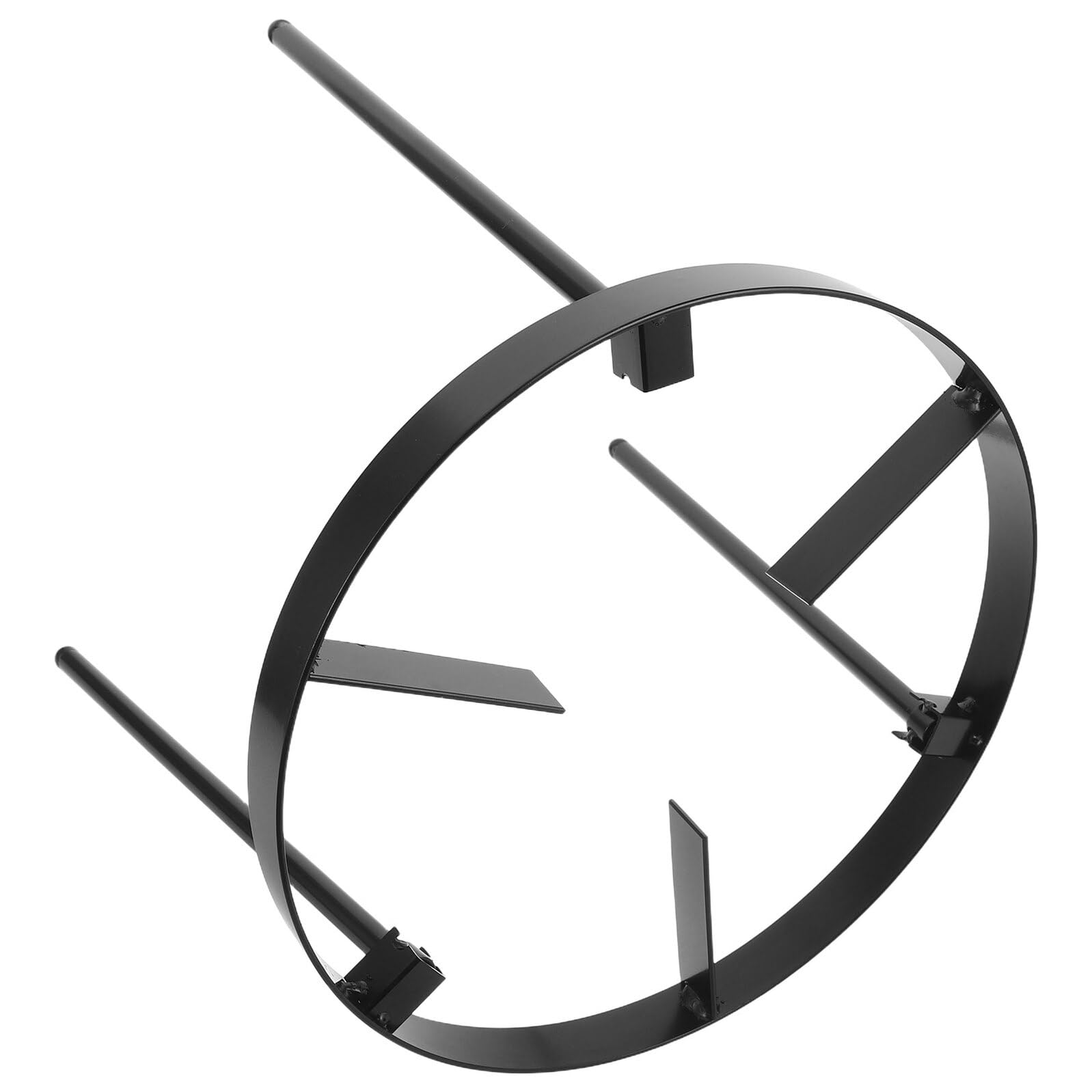HANABASS Trípode para Cocinar en Fogatas de Hierro Fundido Negro Portátil y Plegable Altura 98 In Soporte Resistente para Olla Caliente y Barbacoa Adecuado para Camping y Cocina al