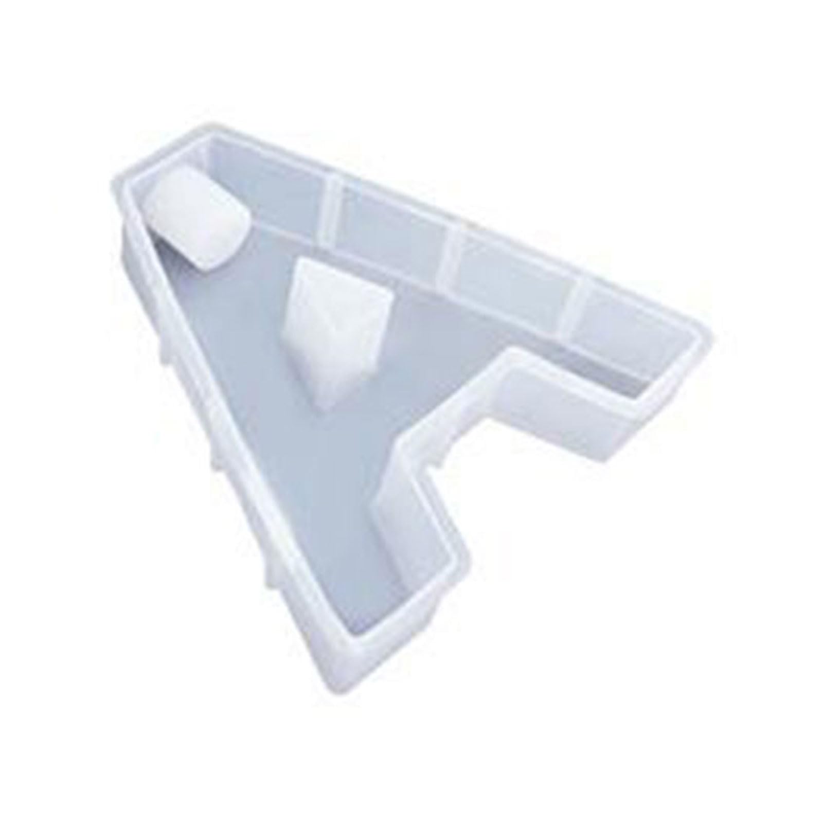 HZBB Letter Shaped Holder Mold Candlestick Mold for Crafting Candlestick Holder Resin Craft Ornament Desk Decoration Molds for Resin Molds Silicone Silicone