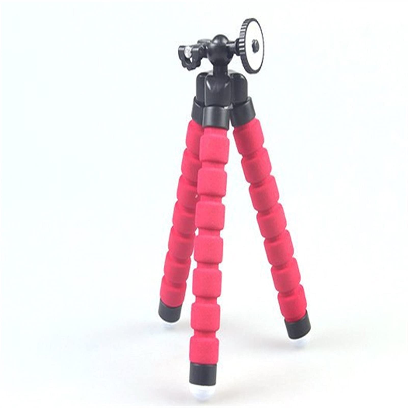 Monopode portable en éponge SCRUBY rouge pour éviter les photos floues - 8