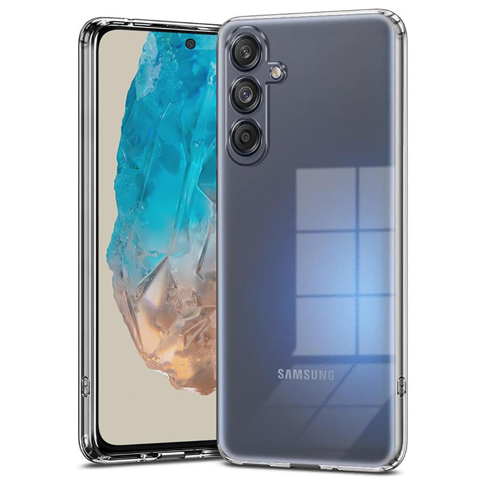 Casotec Crystal Clear Back Case for Samsung Galaxy M35 5G | Raised Bumps for Camera & Screen Protection | Clear Soft Silicone Back Case Cover for Samsung Galaxy M35 5G (TPU | Transparent) (B0D9FGR1F4) Amazon Price History, Amazon Price Tracker