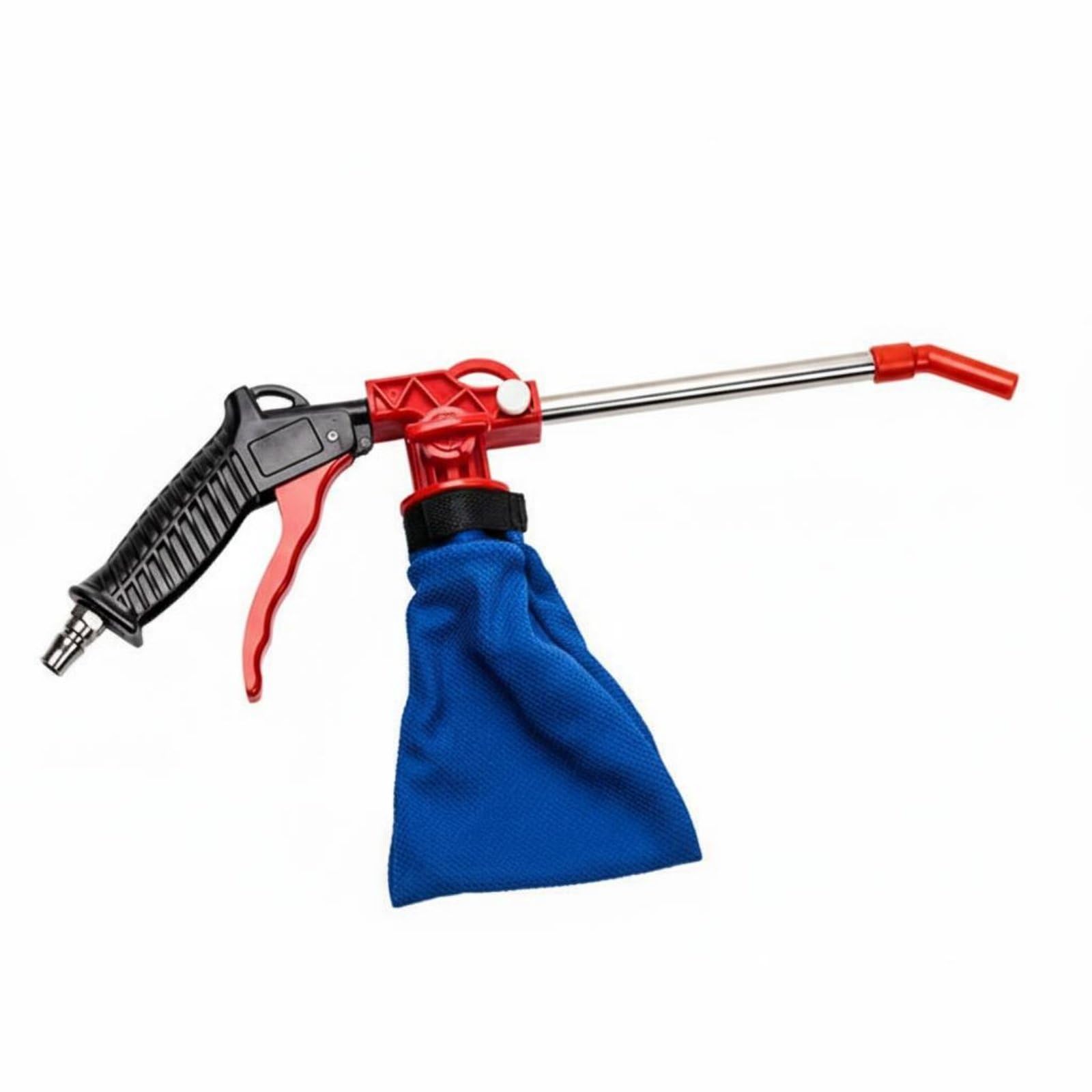 Ergonomic Grip Pneumatic Vacuum and Blow 2-in-1 Air Duster Vacuum for Workshop, Garage, Xcq-05 Yt B | Home & Garden | Tools | Air Tools | Nailers | Other Nailers-image-37