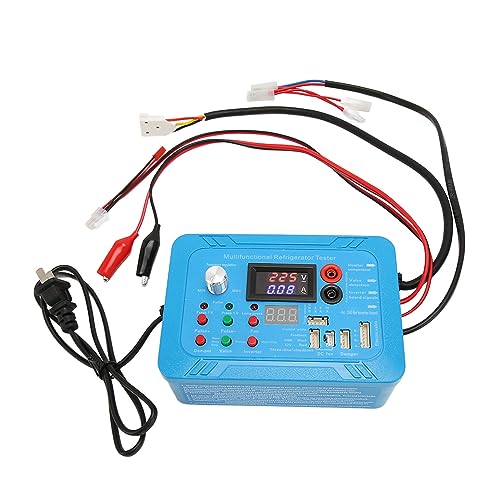 Refrigerator Tester Inverter Variable Frequency Board Testing Instrument Solenoid Valve Repair Tool with Buzzer Warning, Easy , Clear Screen, US Plug 110V4