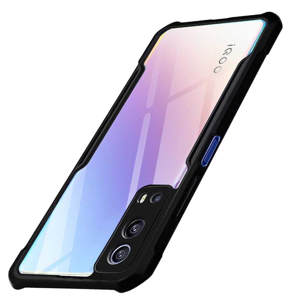 TheGiftKart Back Cover for iQOO Z3 5G (TPU, Poly Carbonate | Black) (B096V6SLN7) Amazon Price History, Amazon Price Tracker