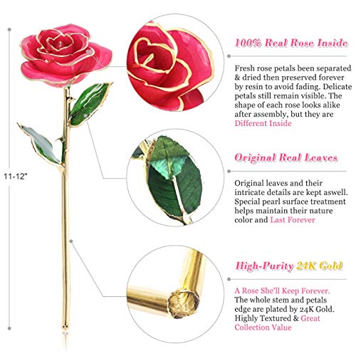 Listado de Rosa oro los mejores 5. 6 rosa oro marca Ejoyous (3)