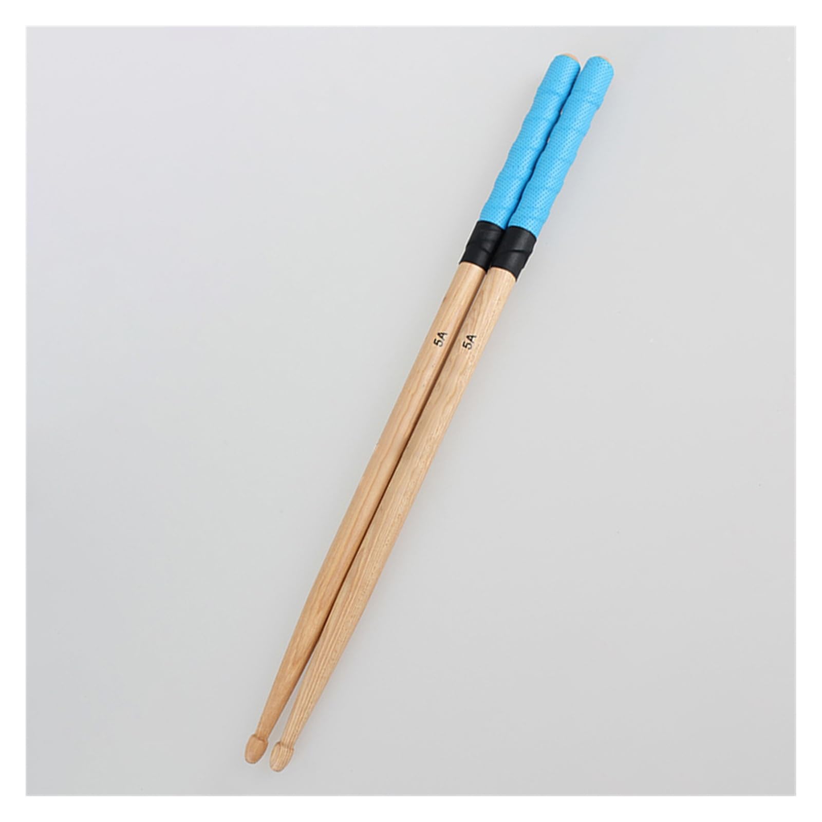 1 Paio Di Bacchette Professionali 5A In Legno Massello Di Noce Americano Con Manici Antiscivolo Bacchette per Batteria Principianti (Color : B)