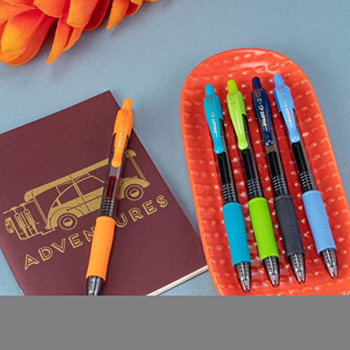 Image of PILOT G2 Gel-Ink Pens, Bold Point (1.0mm), 1.0 Gel Pens, Assorted, 14-Pack