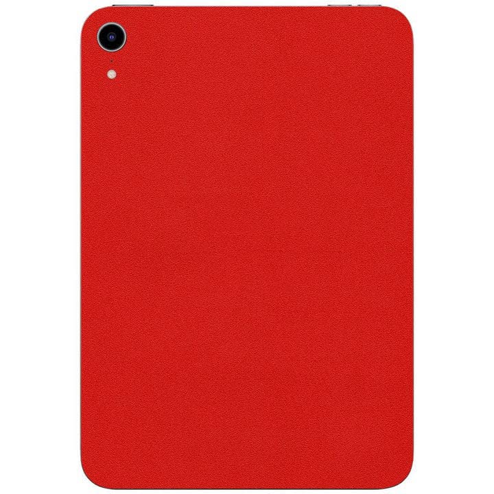 SLICKWRAPS3M Skin Sticker Wrap Compatible with Apple Ipad Mini 6 - Red Matte 3M