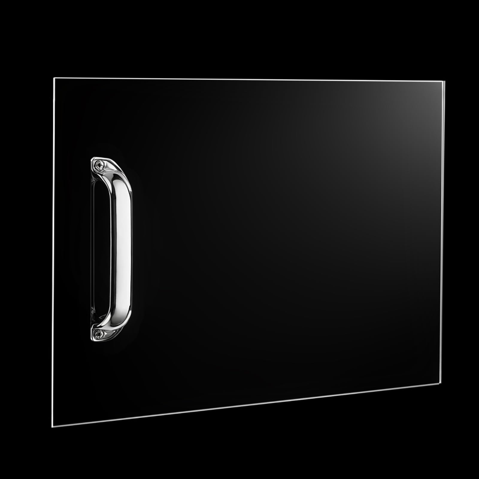 1 Pack RV Screen Door Slider Panel, 12 x 9.85 Inch Clear