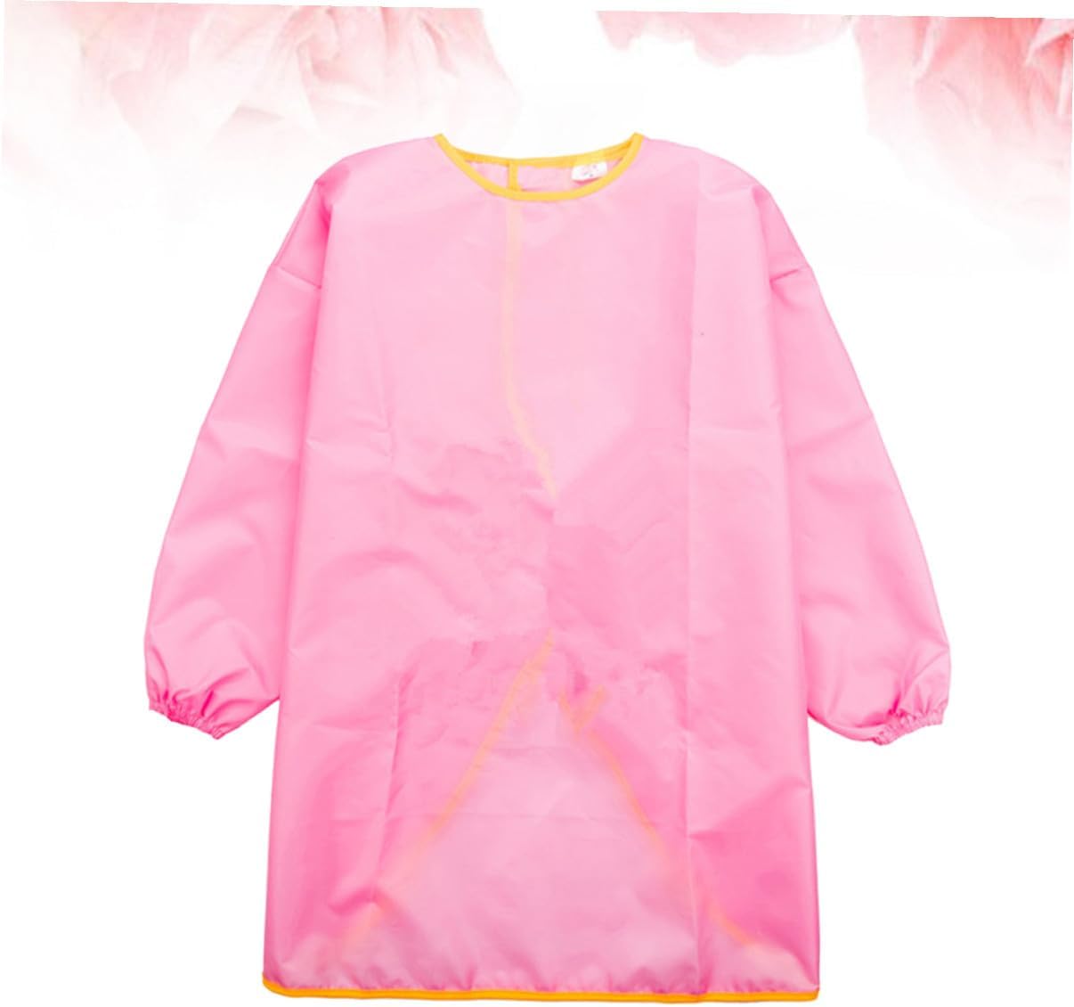 Waterproof Art Smock Long Sleeve Painting Apron for Size M (height 105-130cm) Splash-proof Protective Cover for Arts and Crafts Activities