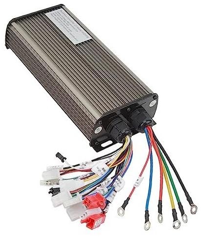 Wivplex Controlador de Bicicleta eléctrica sin escobillas de 64 V 72 V 2000 W, Controlador de Scooter de aleación de Aluminio, for Scooter de Bicicleta eléctrica Controlador de Patinete eléctrico