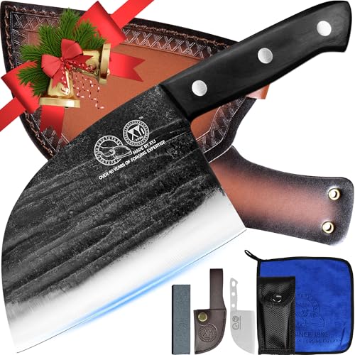 XYJ Authentic Since 1986,6 Inch Serbian Chef Knife...