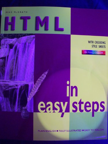 HTML in Easy Steps 0760747792 Book Cover