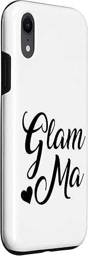 Miniatura 3 de Glam Ma Heart for Women Grandma Christmas Mother's Day Case for iPhone XR