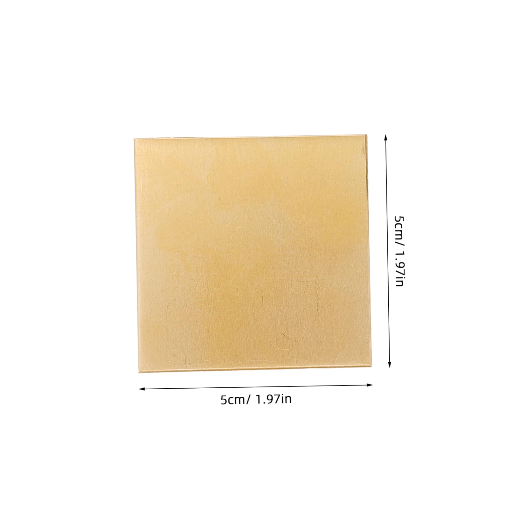 SOLUSTRE Solid Brass Plates 4pcs Brass Sheets for DIY for Electrical Craft Projects