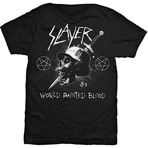 Rockoff Trade Slayer Dagger Skull T-Shirt pour Homme Noir Taille M, Noir, M
